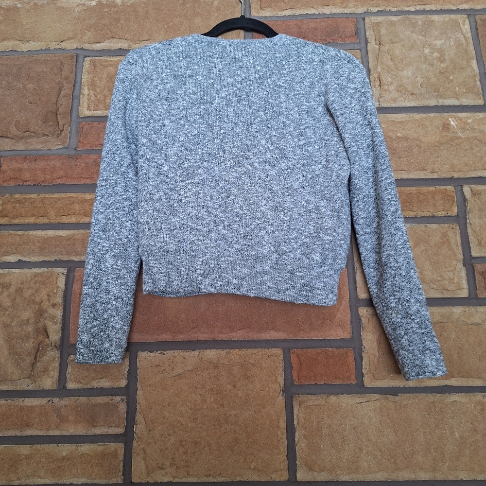 Madewell Knit Wrap V-Neck Sweater Small - Picture 6 of 7